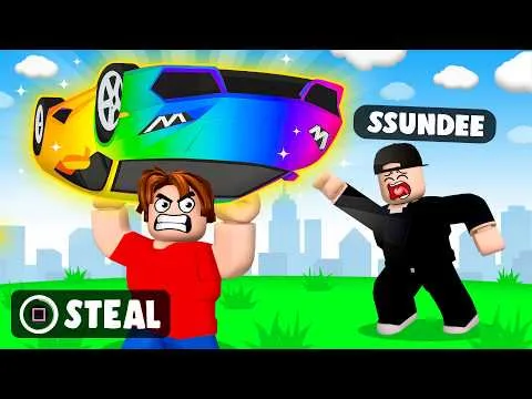 I Stole The Most Expensive Car in Roblox